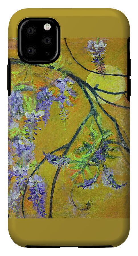 Wisteria Moon-wildflower series - Phone Case