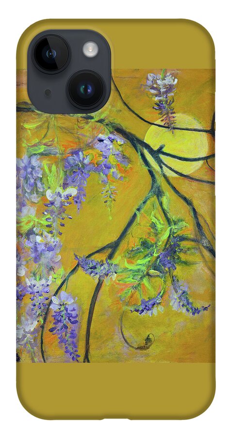 Wisteria Moon-wildflower series - Phone Case