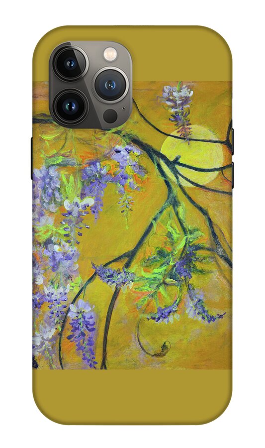 Wisteria Moon-wildflower series - Phone Case