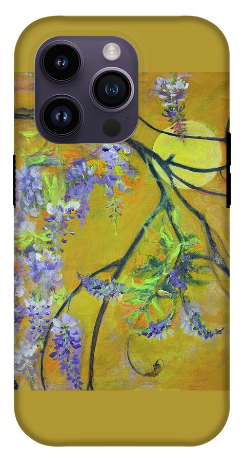 Wisteria Moon-wildflower series - Phone Case