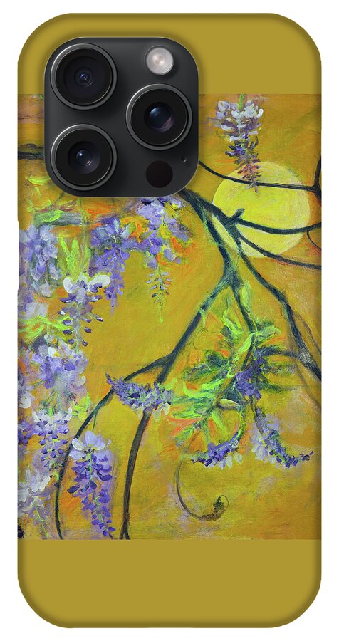 Wisteria Moon-wildflower series - Phone Case