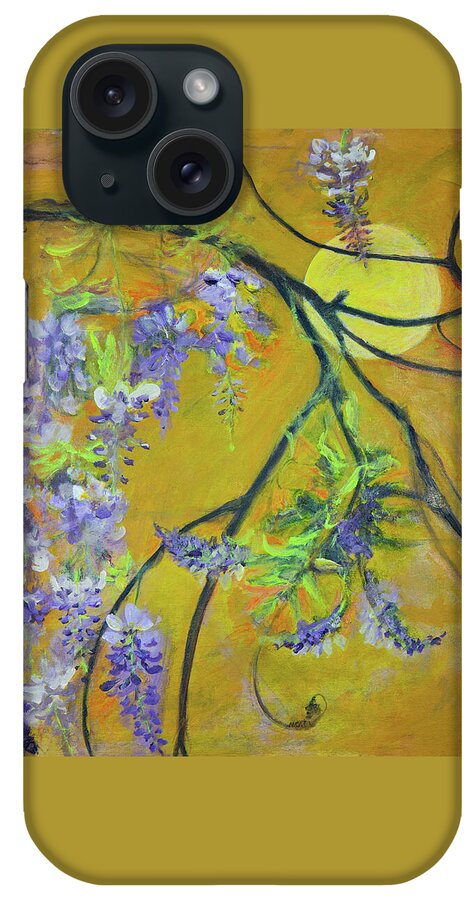 Wisteria Moon-wildflower series - Phone Case