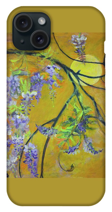 Wisteria Moon-wildflower series - Phone Case