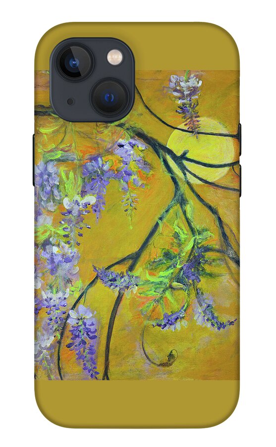 Wisteria Moon-wildflower series - Phone Case