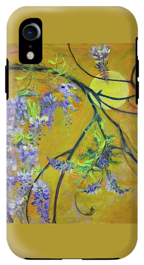 Wisteria Moon-wildflower series - Phone Case