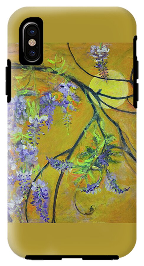 Wisteria Moon-wildflower series - Phone Case