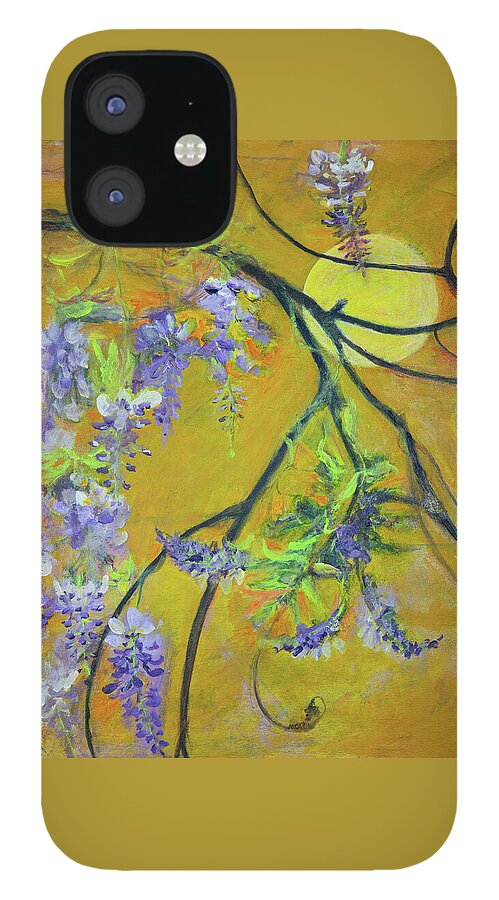 Wisteria Moon-wildflower series - Phone Case