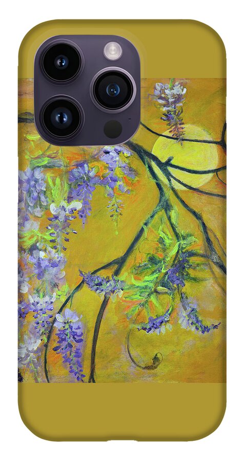 Wisteria Moon-wildflower series - Phone Case