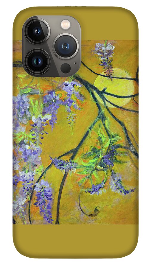 Wisteria Moon-wildflower series - Phone Case