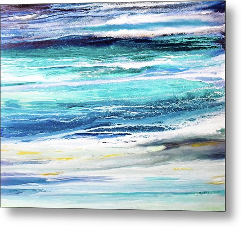 Healing Waves - Metal Print