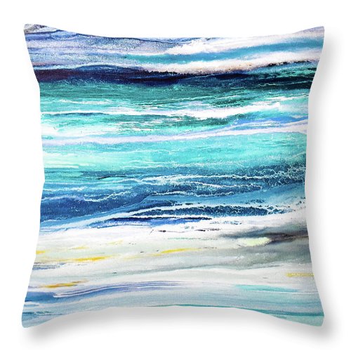 Healing Waves - Throw Pillow