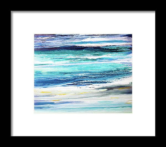 Healing Waves - Framed Print