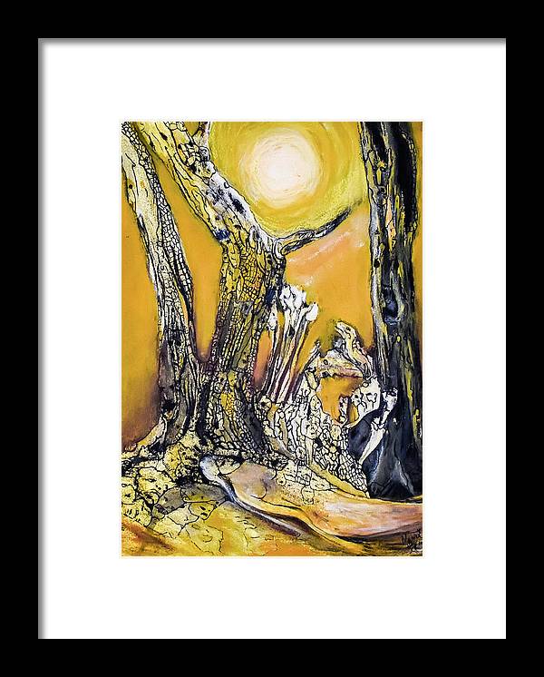 Secrets of the Yellow Moon series, #7 - Framed Print