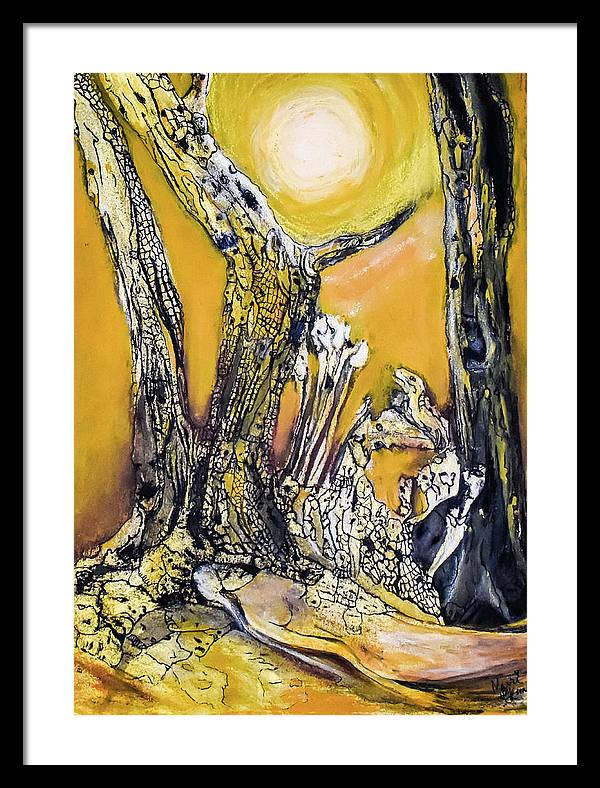 Secrets of the Yellow Moon series, #7 - Framed Print