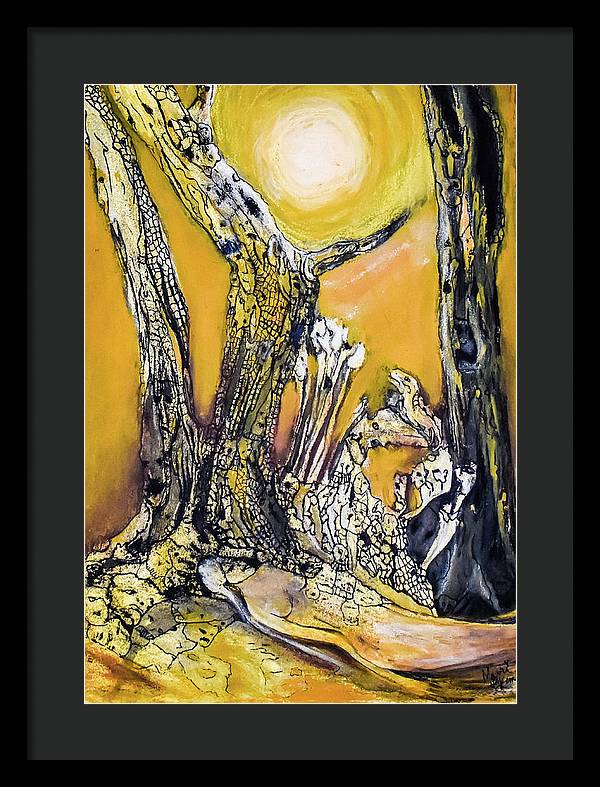 Secrets of the Yellow Moon series, #7 - Framed Print