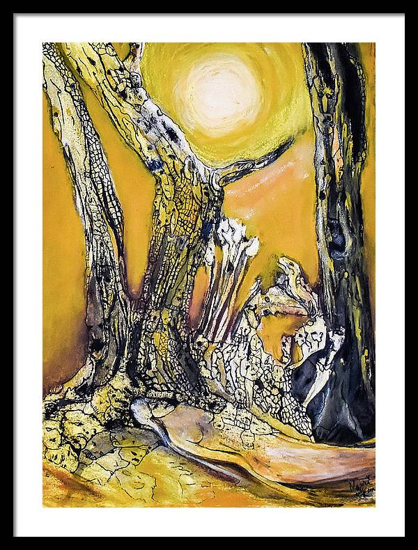 Secrets of the Yellow Moon series, #7 - Framed Print