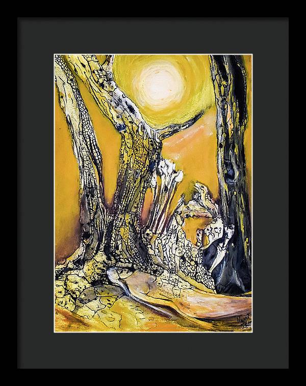 Secrets of the Yellow Moon series, #7 - Framed Print