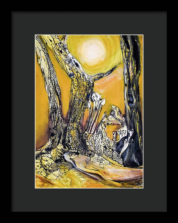 Secrets of the Yellow Moon series, #7 - Framed Print