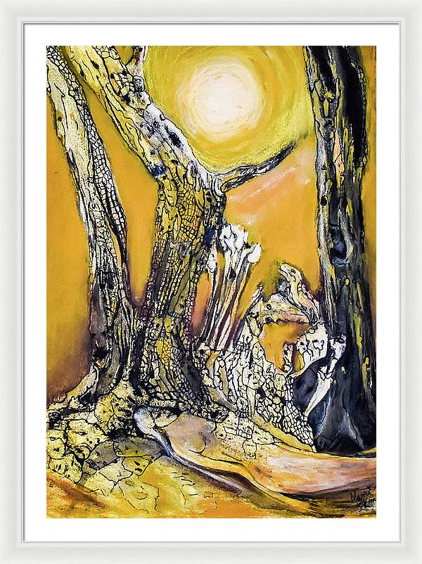 Secrets of the Yellow Moon series, #7 - Framed Print