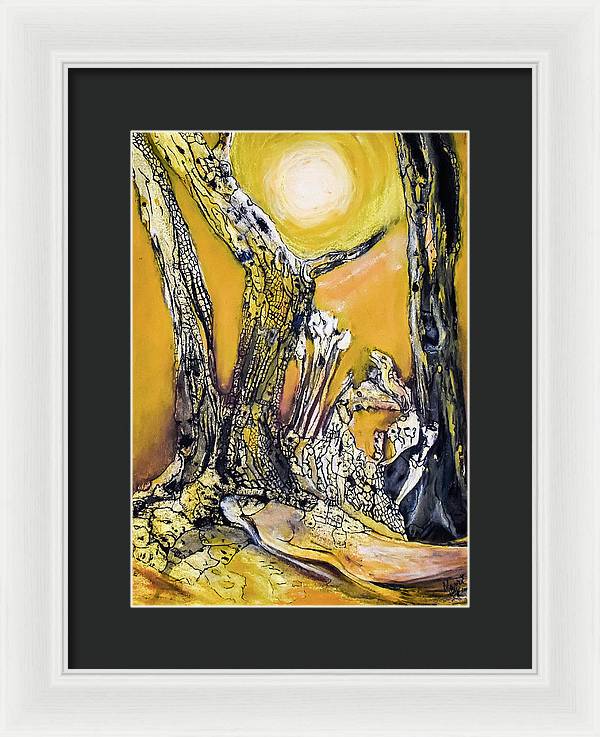 Secrets of the Yellow Moon series, #7 - Framed Print