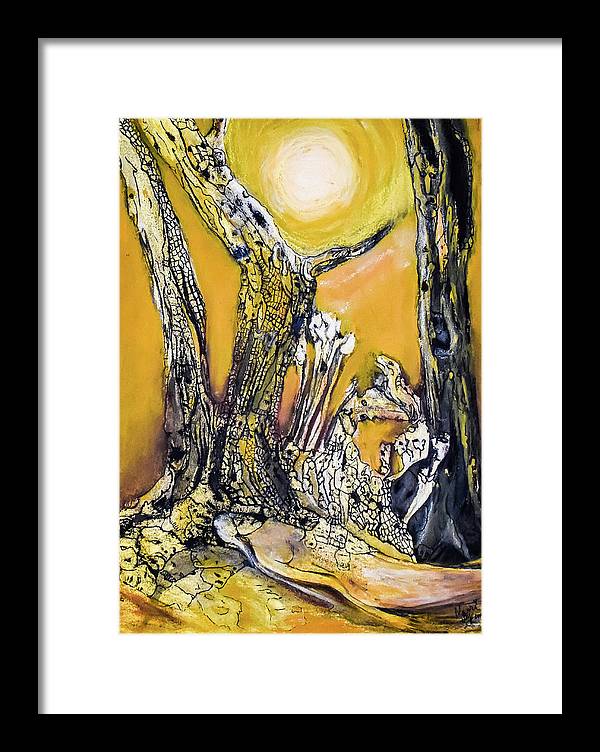 Secrets of the Yellow Moon series, #7 - Framed Print