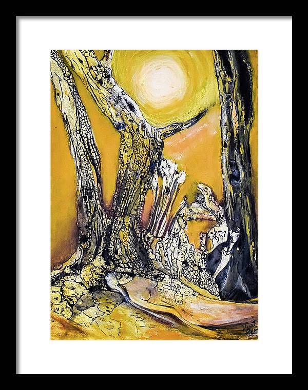 Secrets of the Yellow Moon series, #7 - Framed Print