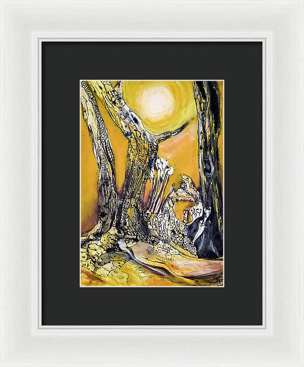 Secrets of the Yellow Moon series, #7 - Framed Print