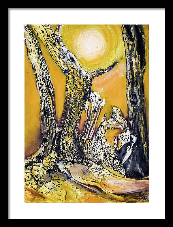 Secrets of the Yellow Moon series, #7 - Framed Print