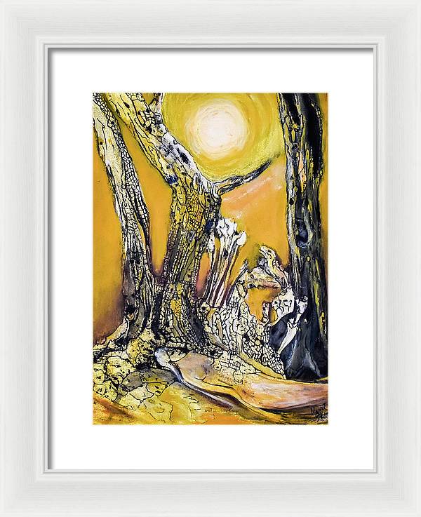 Secrets of the Yellow Moon series, #7 - Framed Print