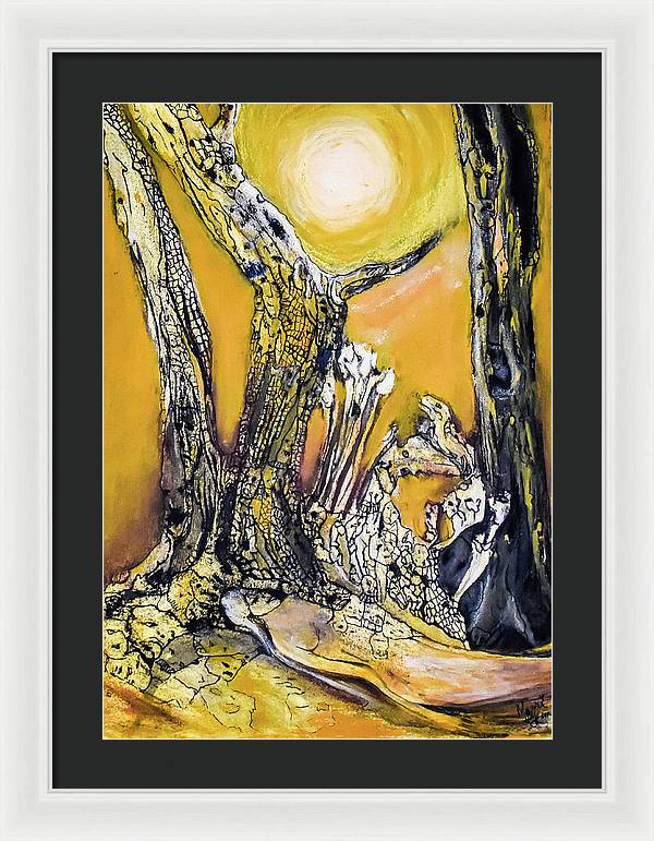 Secrets of the Yellow Moon series, #7 - Framed Print