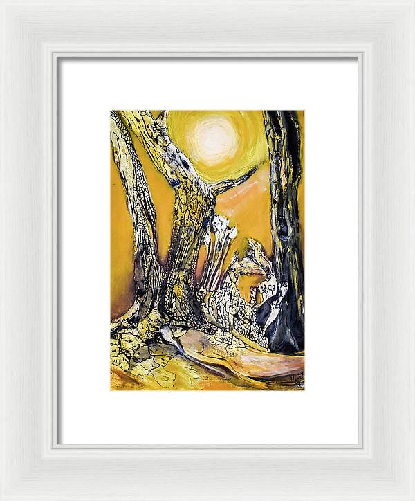 Secrets of the Yellow Moon series, #7 - Framed Print