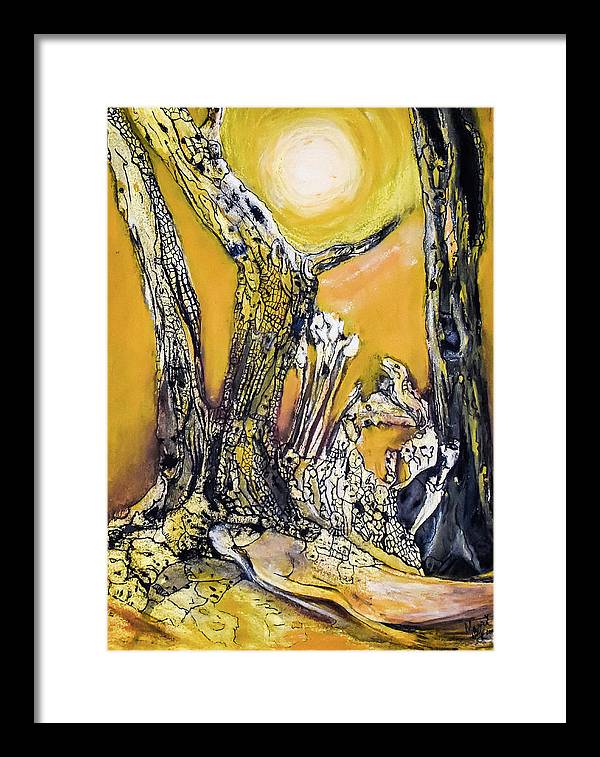 Secrets of the Yellow Moon series, #7 - Framed Print