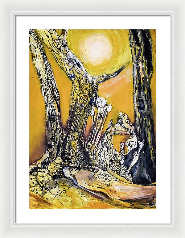 Secrets of the Yellow Moon series, #7 - Framed Print