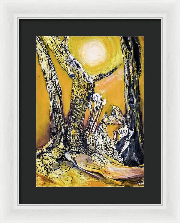 Secrets of the Yellow Moon series, #7 - Framed Print