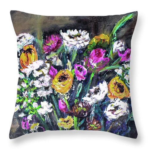 A Touch of Orange - Throw Pillow