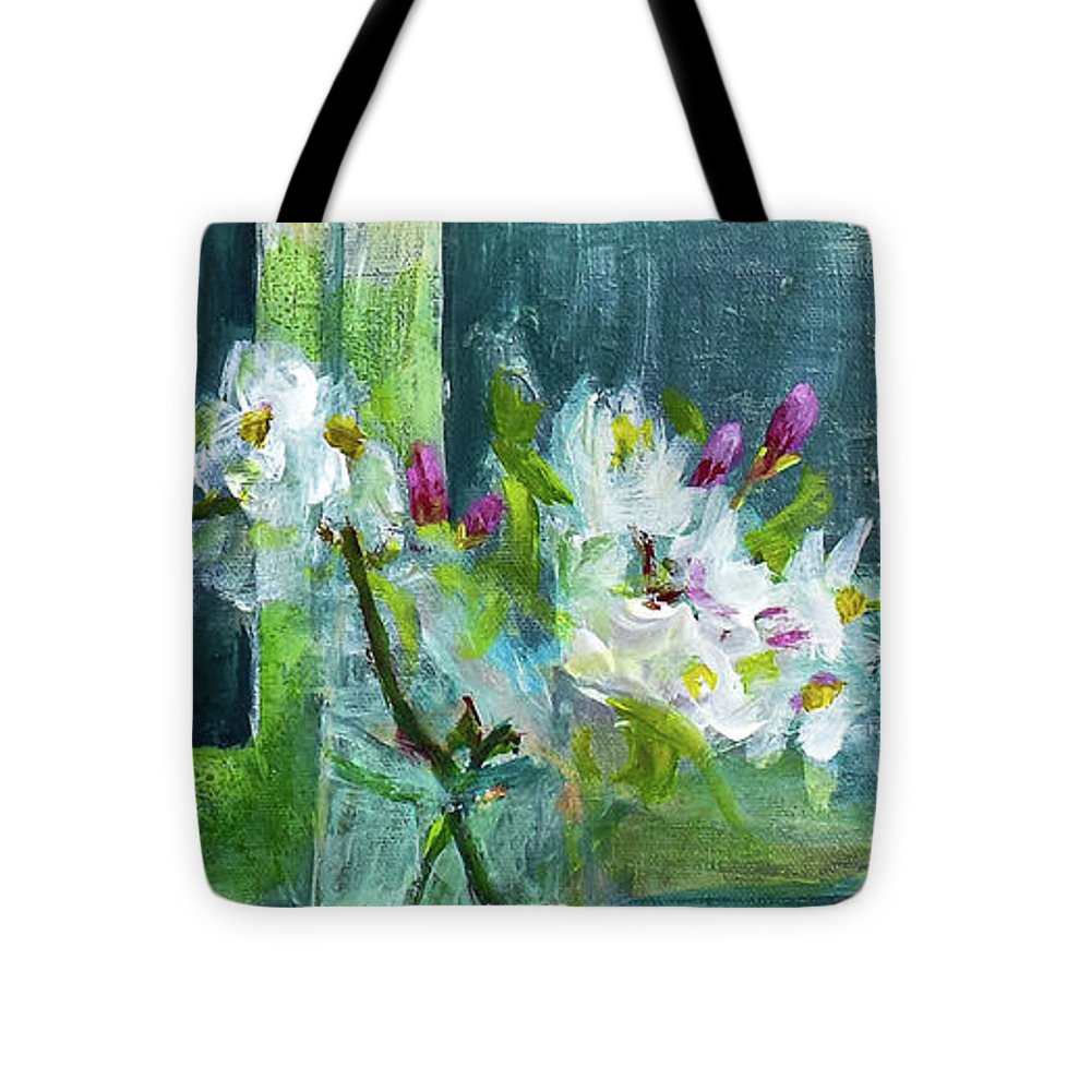 Blossoms and Lemons from my Lemon Tree - Tote Bag