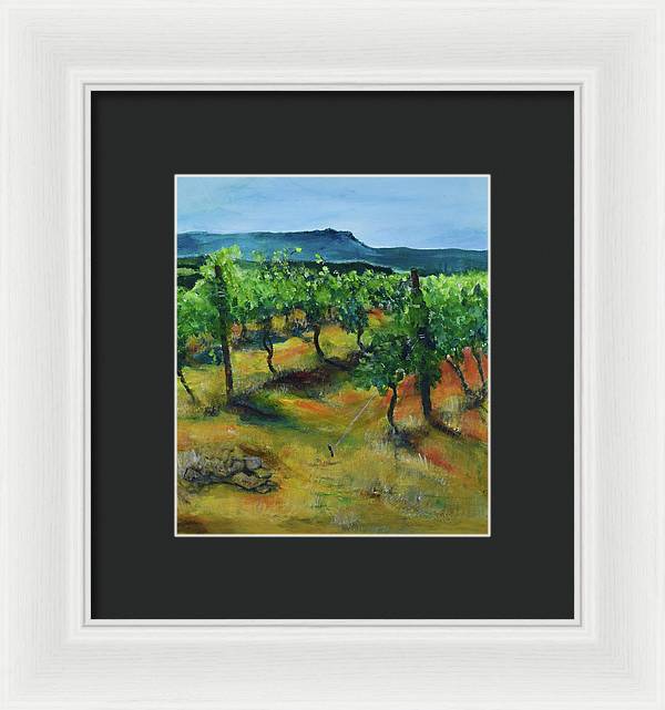 Cezanne's Mountain - Framed Print