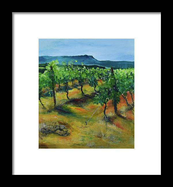 Cezanne's Mountain - Framed Print