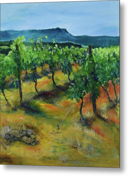 Cezanne's Mountain - Metal Print