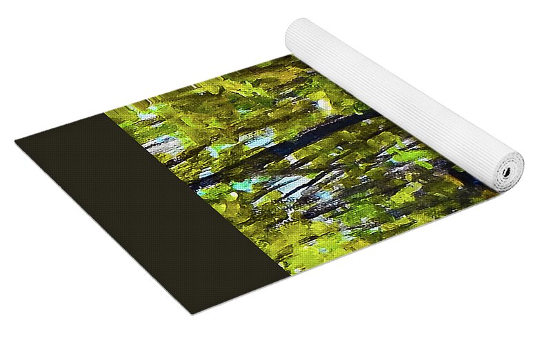 Creek, after rain - Yoga Mat