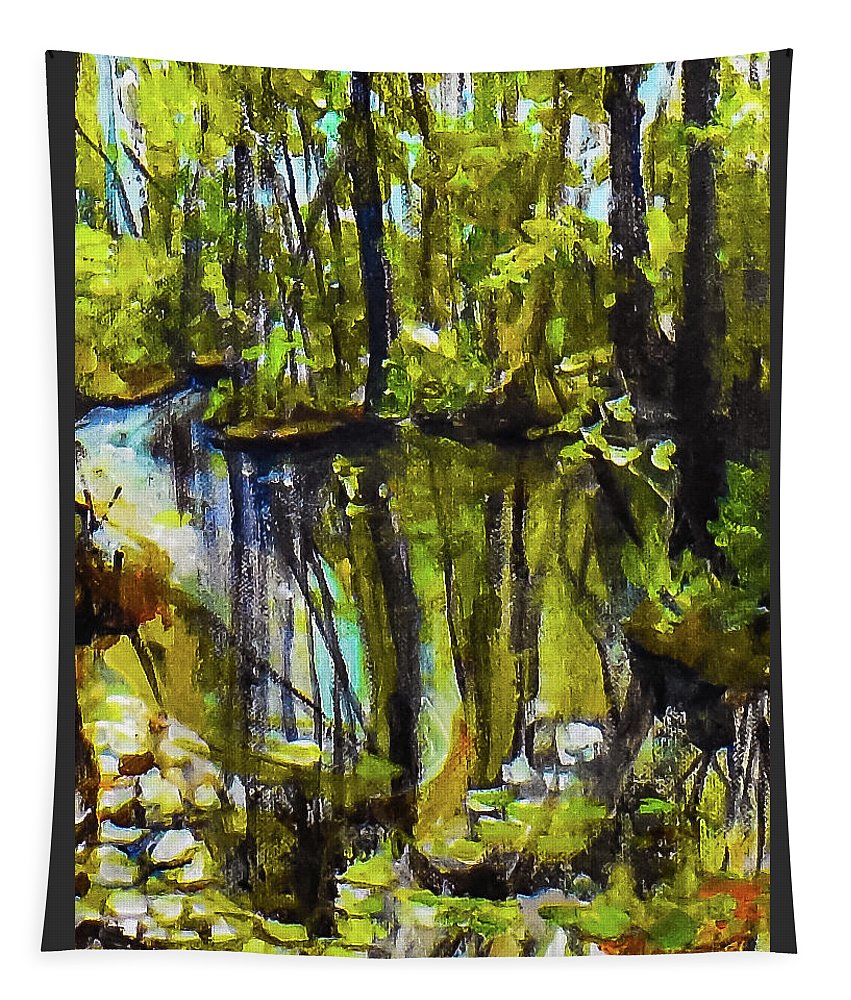 Creek, after rain - Tapestry