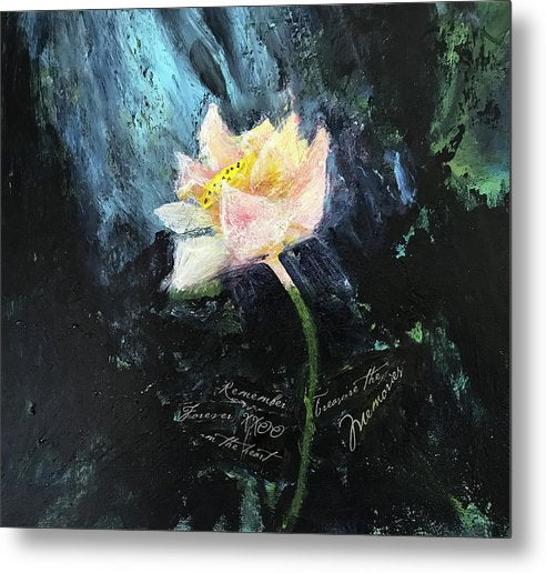 Embracing The Light - Metal Print