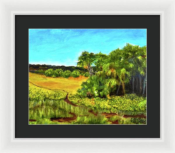 Florida Widflowers, # I - Framed Print