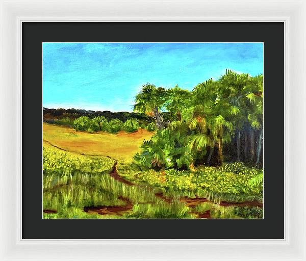 Florida Widflowers, # I - Framed Print