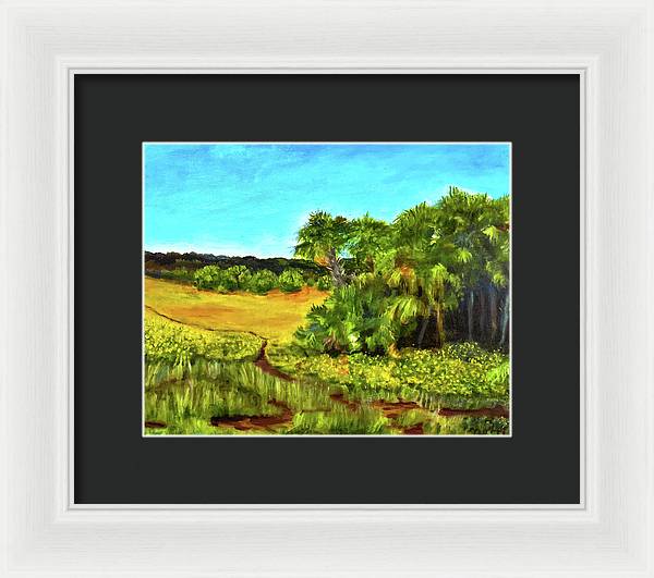 Florida Widflowers, # I - Framed Print