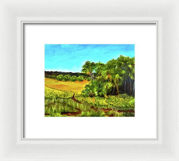 Florida Widflowers, # I - Framed Print