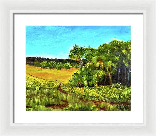 Florida Widflowers, # I - Framed Print