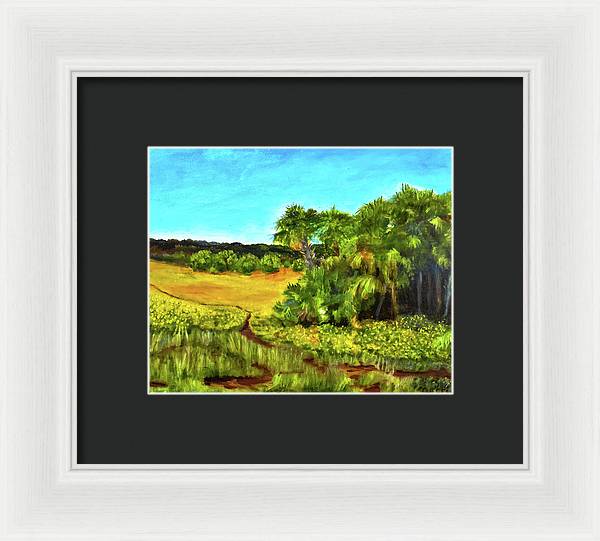 Florida Widflowers, # I - Framed Print