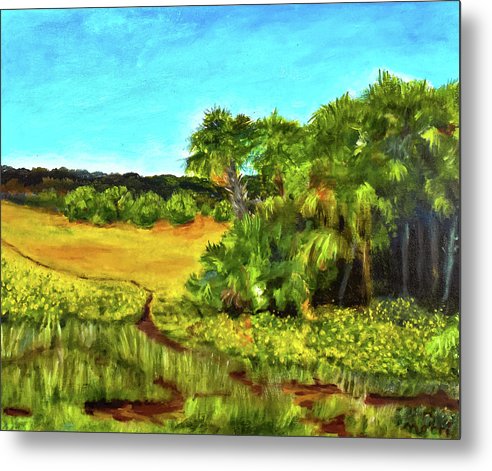 Florida Widflowers, # I - Metal Print