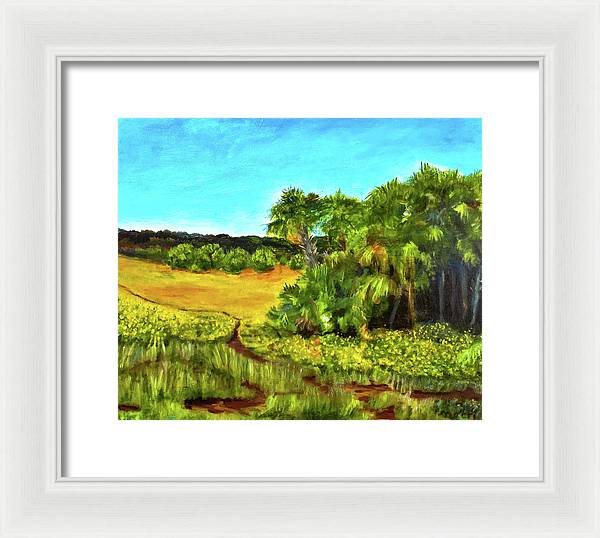 Florida Widflowers, # I - Framed Print
